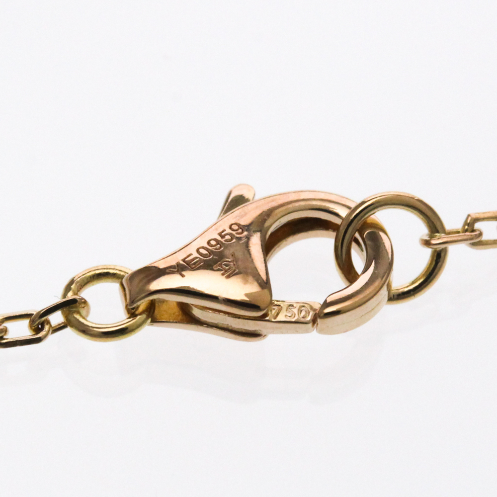 CARTIER 18k Gold Diamond Trinity Necklace - Picture 4 of 11
